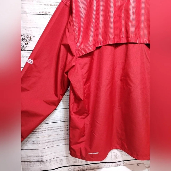 Majestic St Louis Cardinals Red On Field Half-m Zip Jacket size XL Baseball MLB - Picture 7 of 9